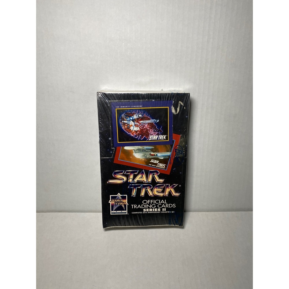 Star Trek Official Trading Cards Series 2 25th Anniversary Set Impel 1991 Sealed